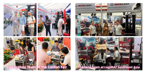 Maxlion Showcased at the 138th Canton Fair & LogiMAT Southeast Asia 2025